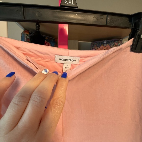 Nordstrom Light Pink trousers NWT size 6 - Picture 3 of 5
